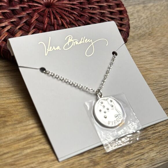Vera Bradley Virgo Zodiac Necklace NWT - Picture 3 of 5
